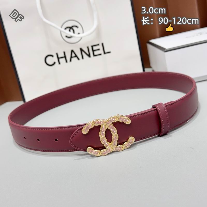 Chanel belt 30mmX90-120cm 8L69